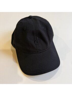 TIKTOK Logo Black Adjustable Dad Hat Cap - Unisex